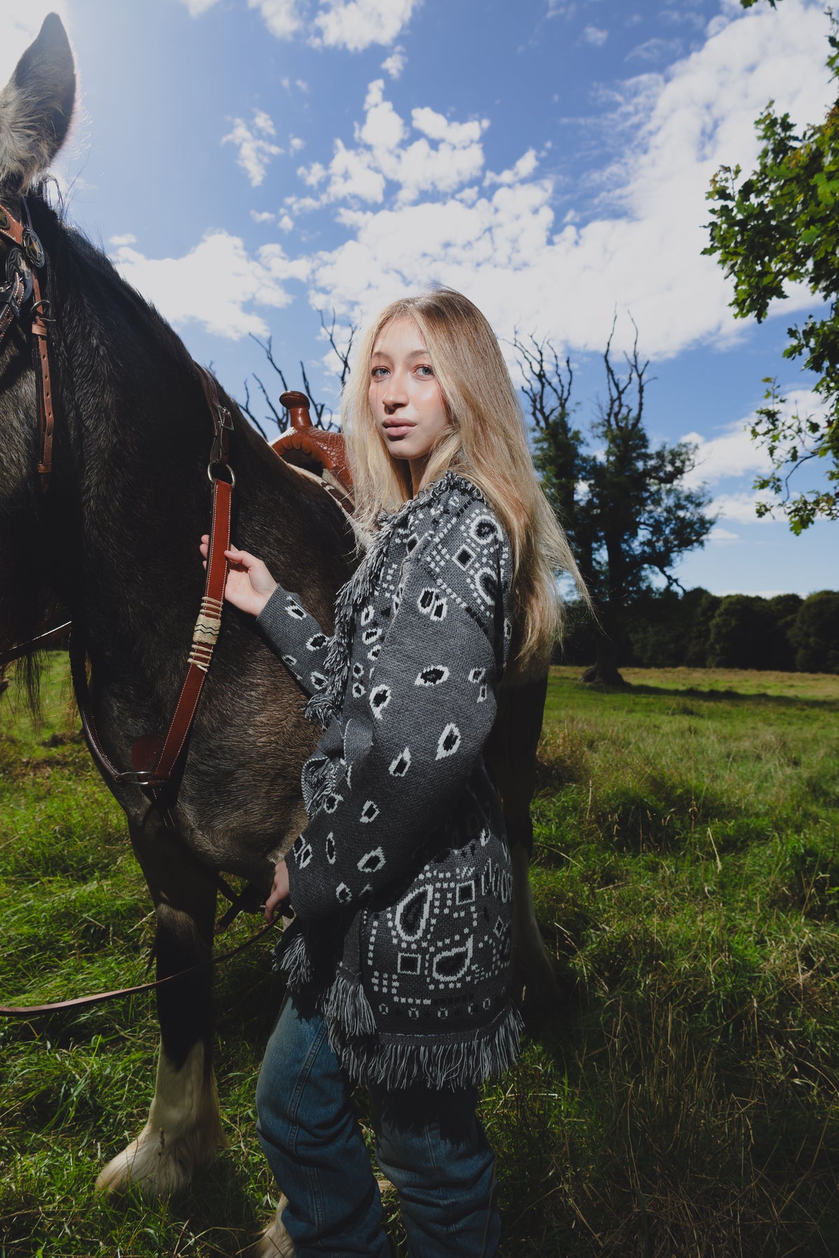Silver lining cardigan