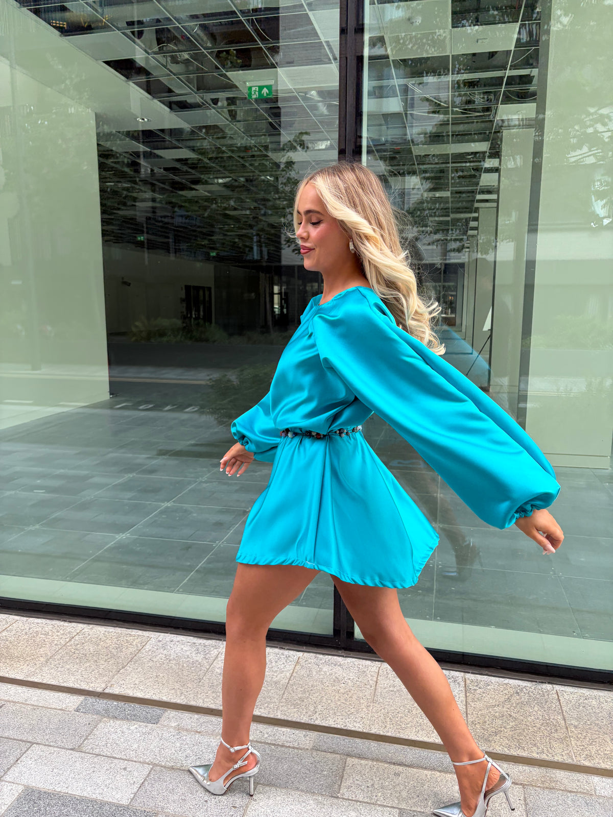 Little blue dress