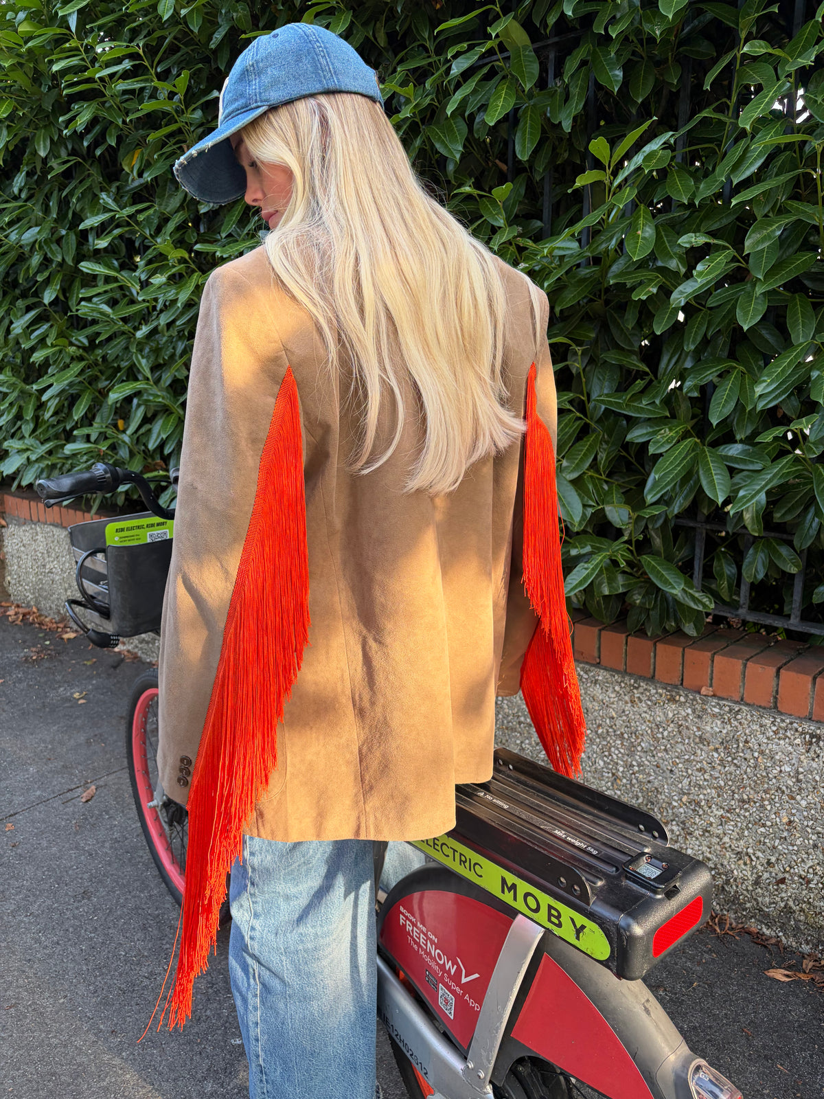 Angel wing blazer