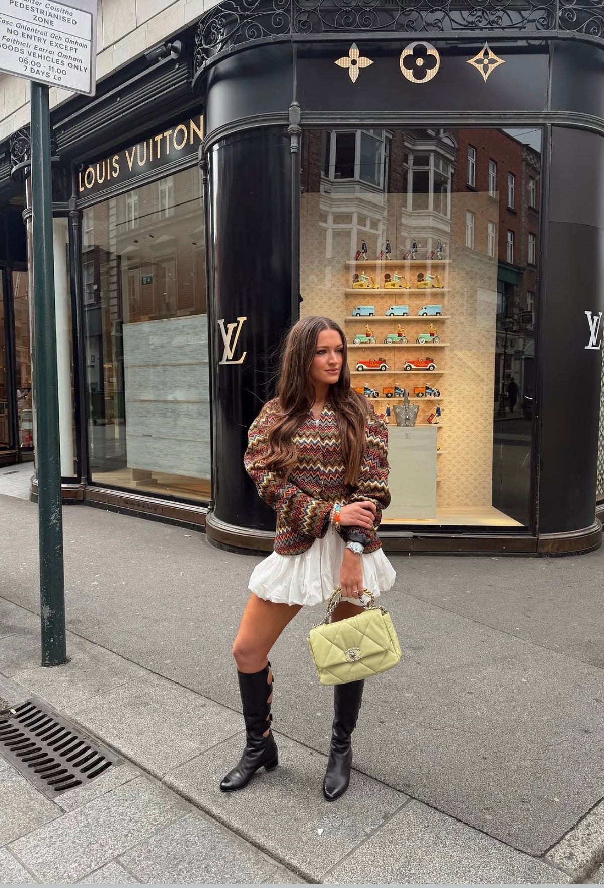 The Luxe blazer printed